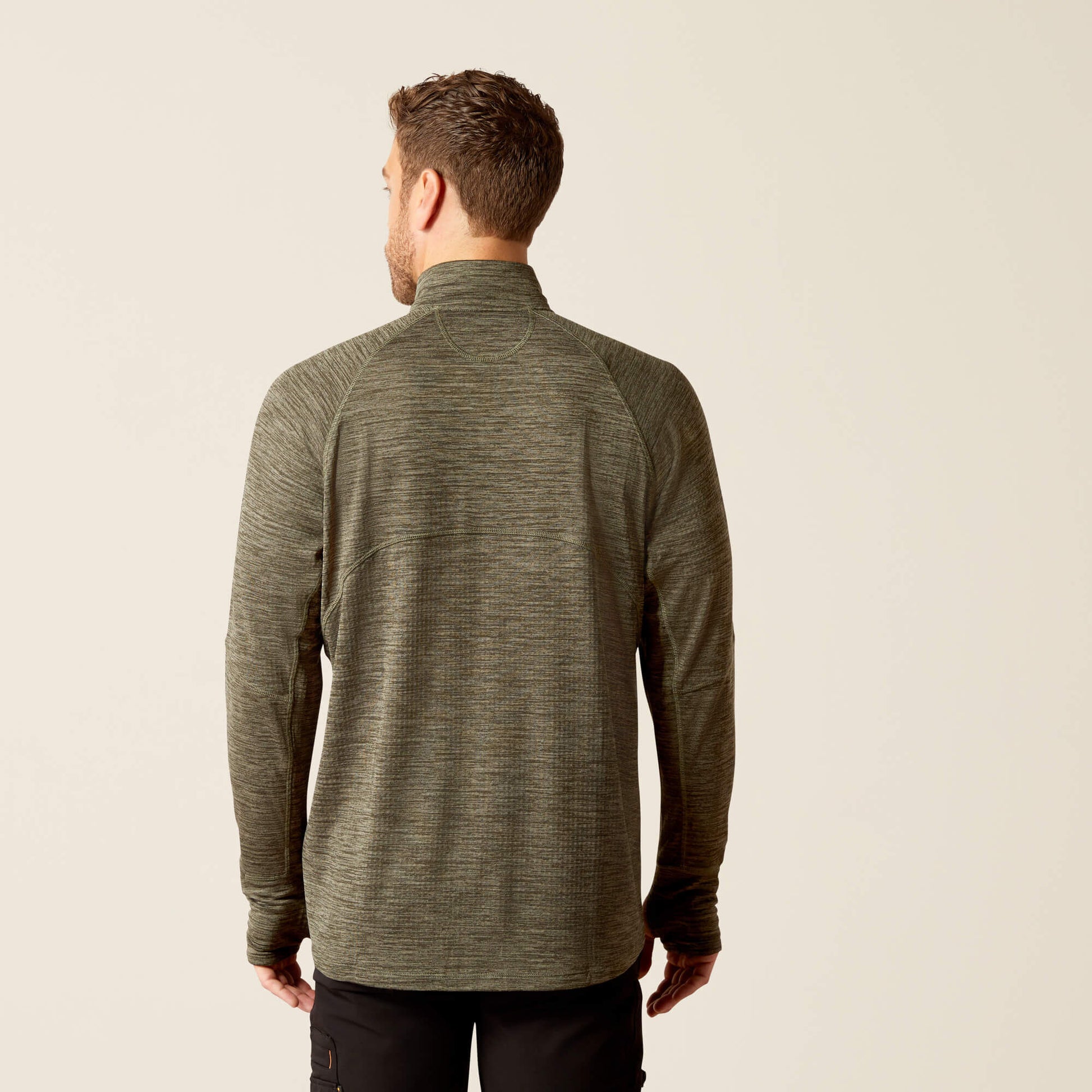 Ariat Sale - Rebar Gridwork Baselayer 1/4 Zip T-Shirt
