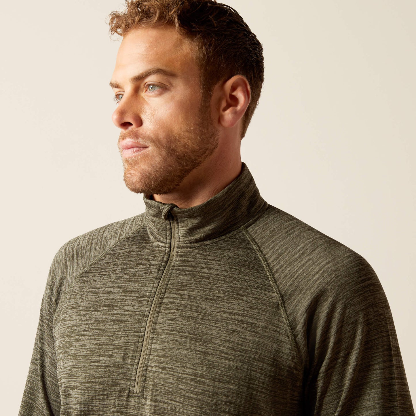 Ariat Sale - Rebar Gridwork Baselayer 1/4 Zip T-Shirt