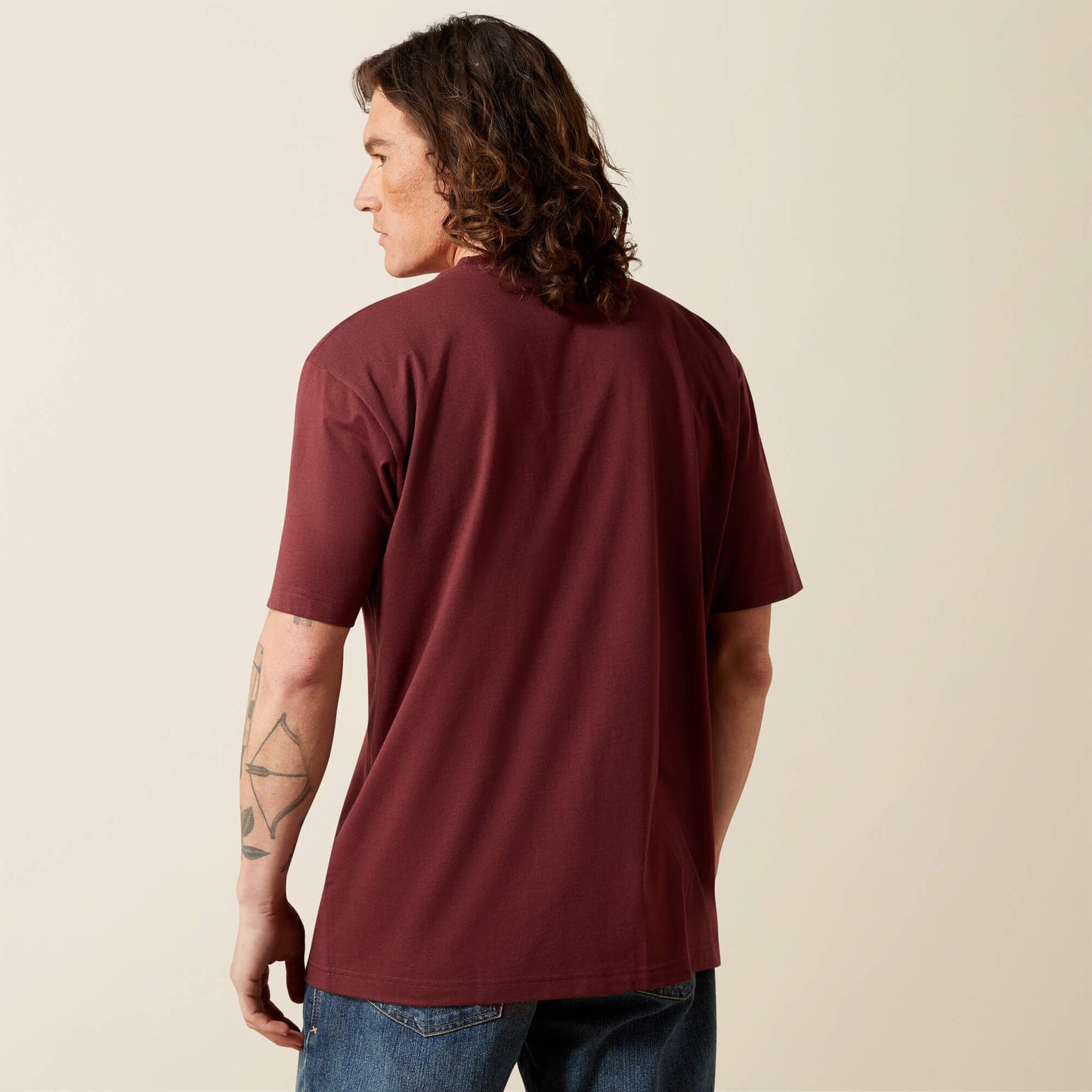 Ariat Outlet - Rebar Cotton Strong Standard Pocket T-Shirt