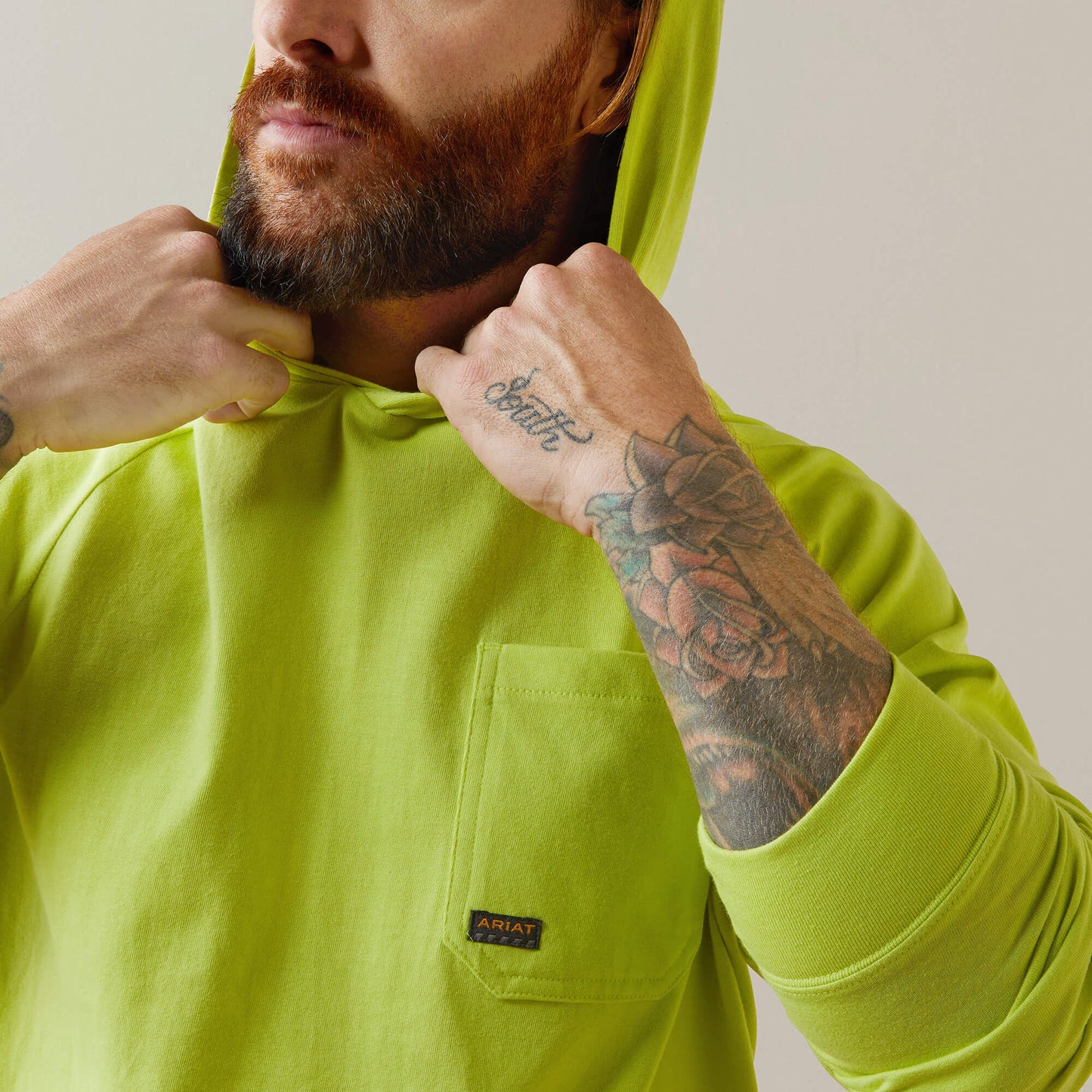 Ariat Website Store - Rebar Cotton Strong Hooded T-Shirt