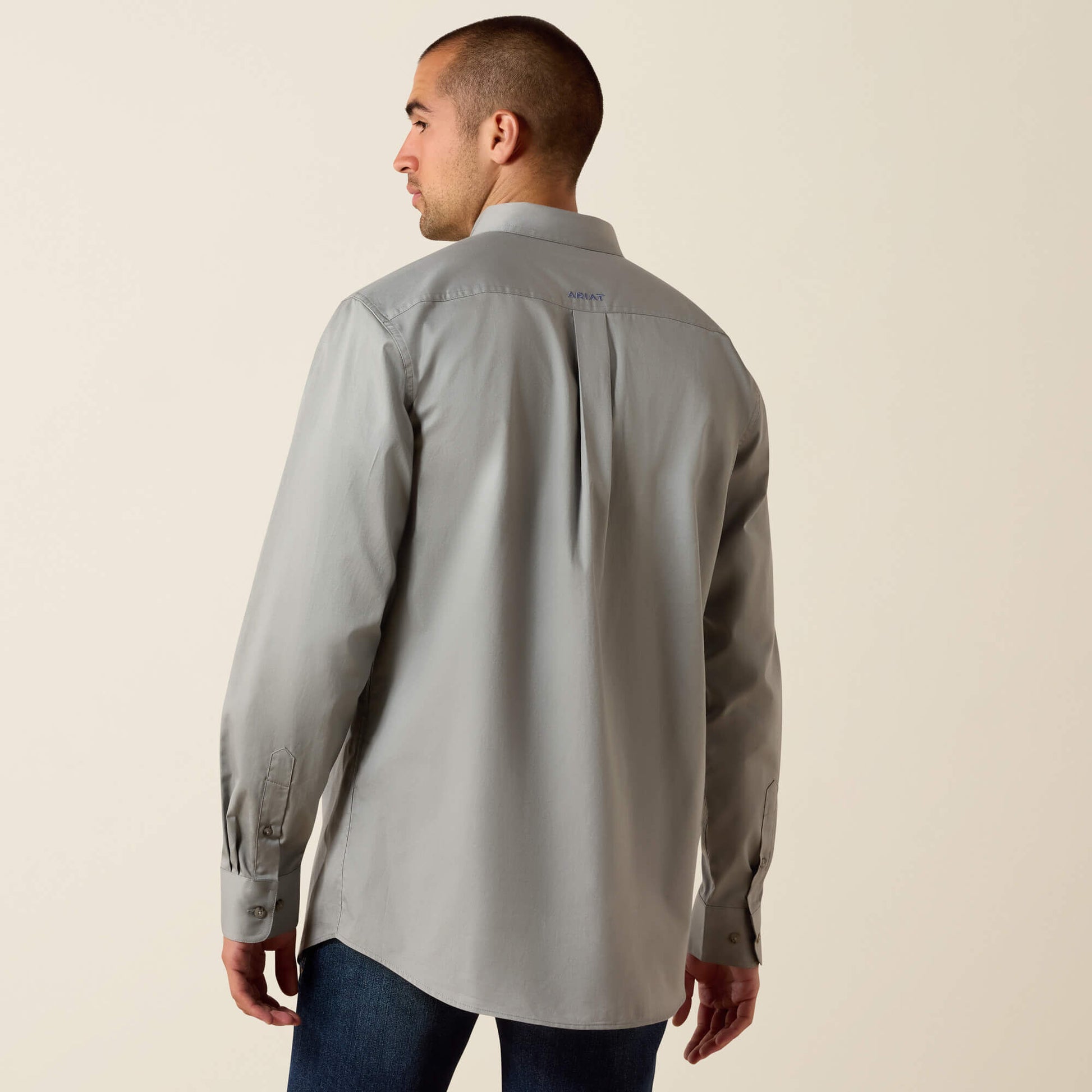 Ariat Sale - Team Logo Lightweight Twill Fitted Shirt