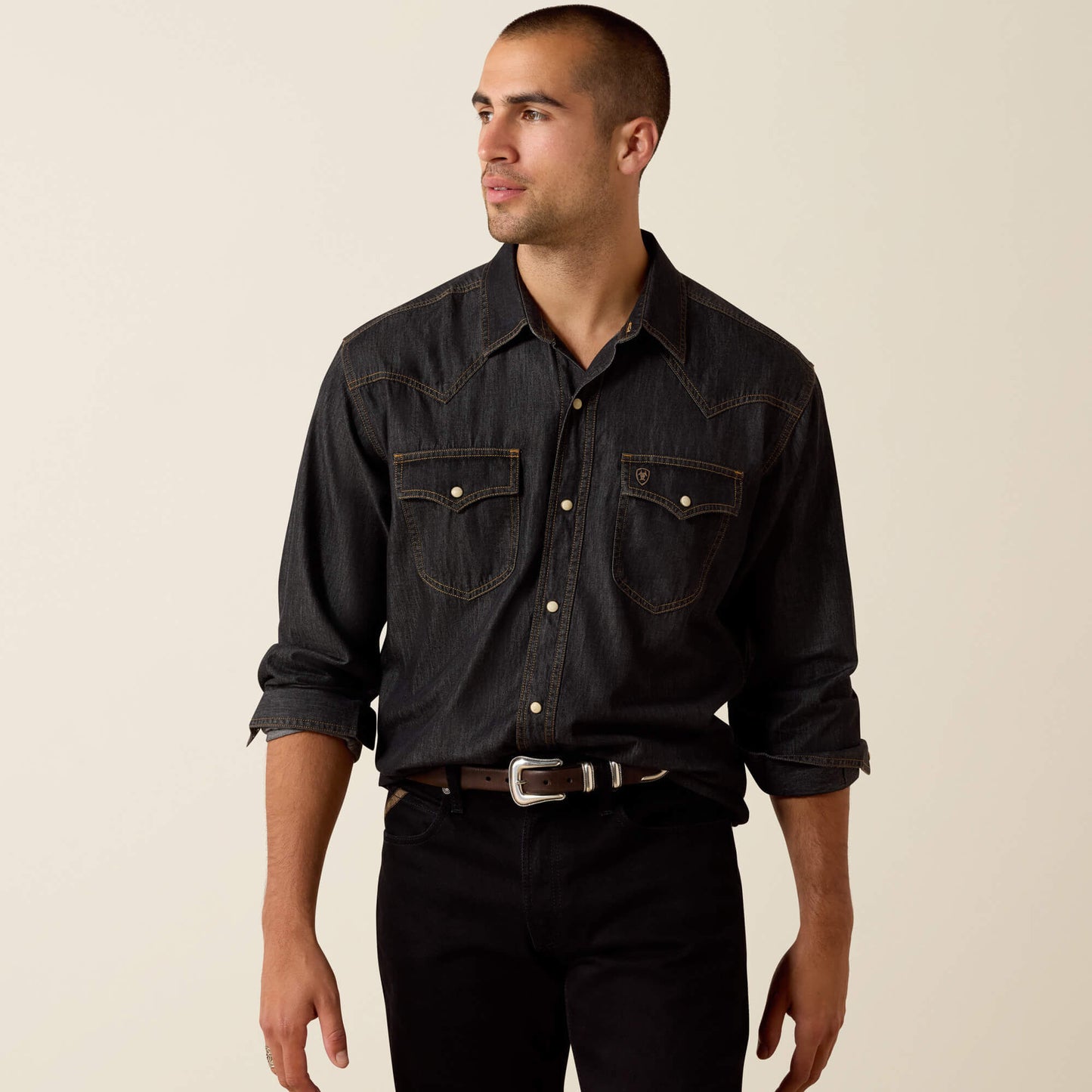 Ariat Website Store - Retro Halford Fitted Snap Shirt