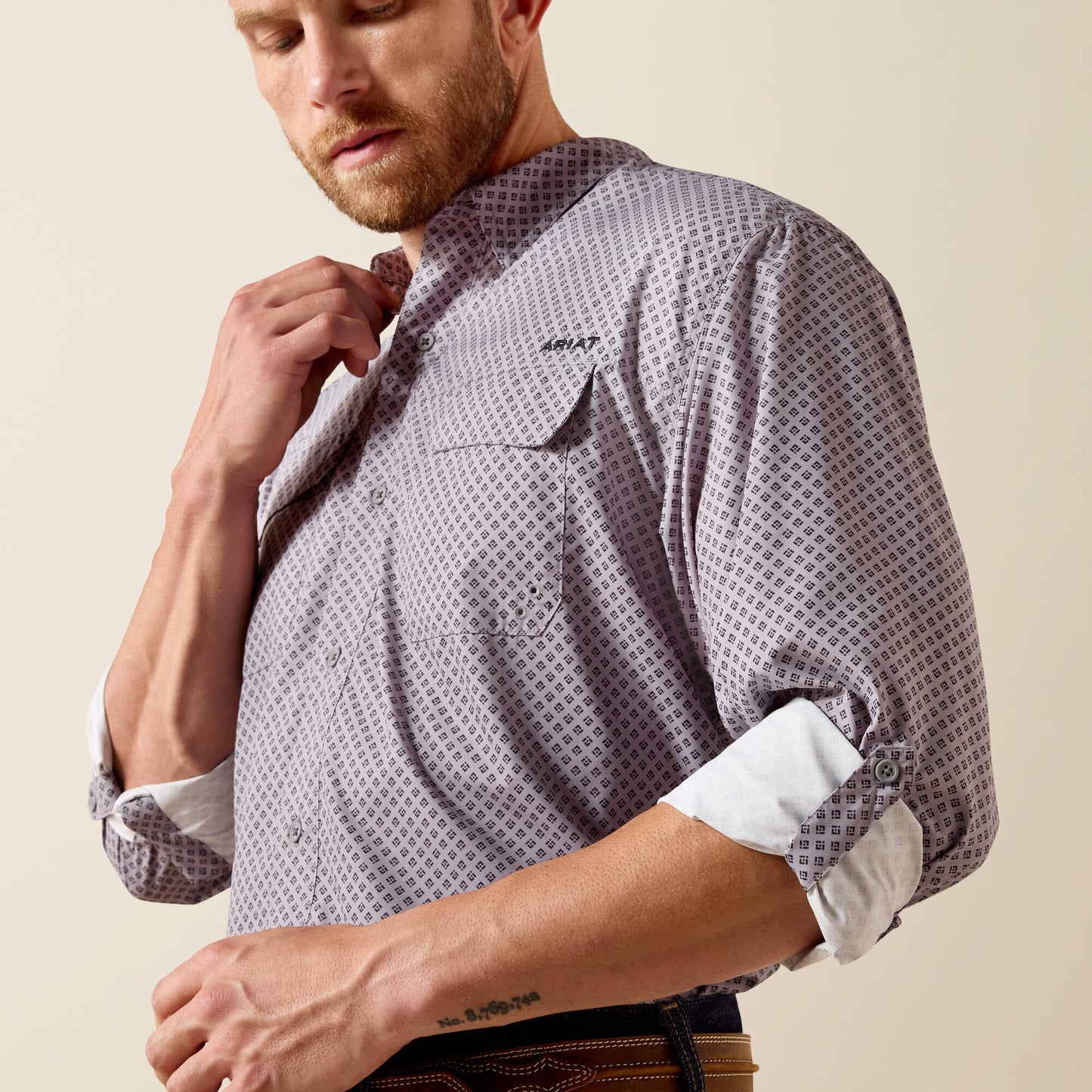 Ariat Sale - Printed VentTEK Outbound Classic Fit Shirt