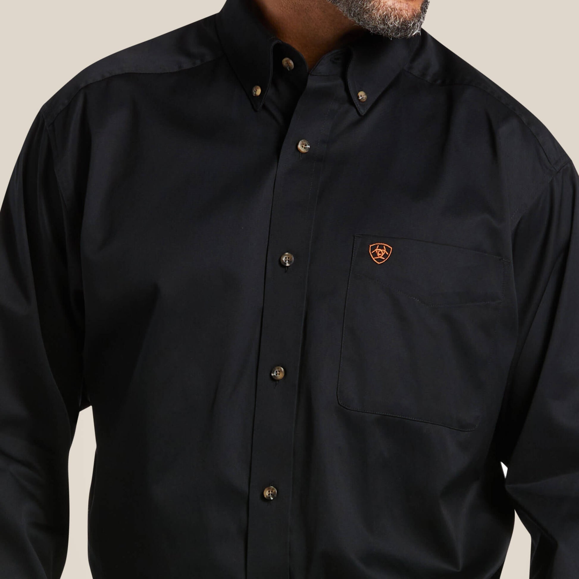 Ariat Website Store - Solid Twill Classic Fit Shirt