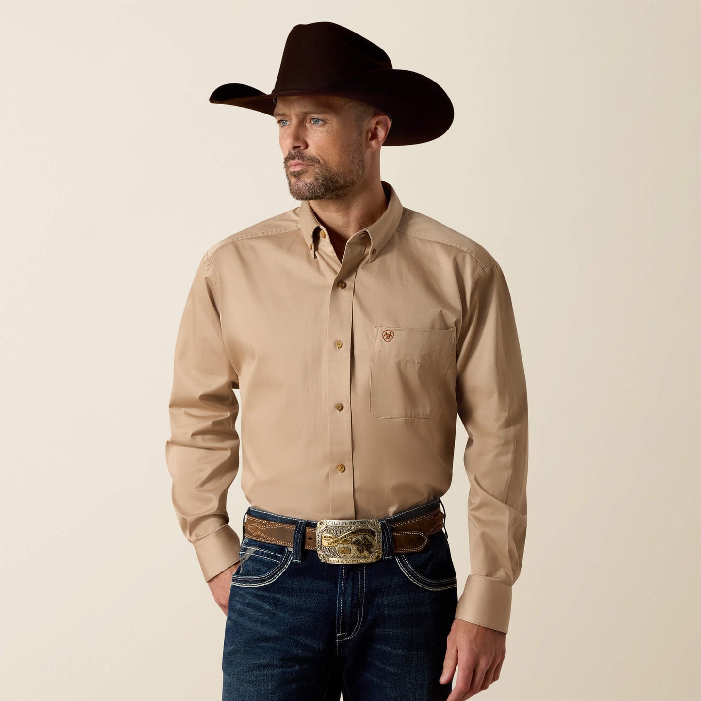 Ariat Online - Solid Twill Classic Fit Shirt