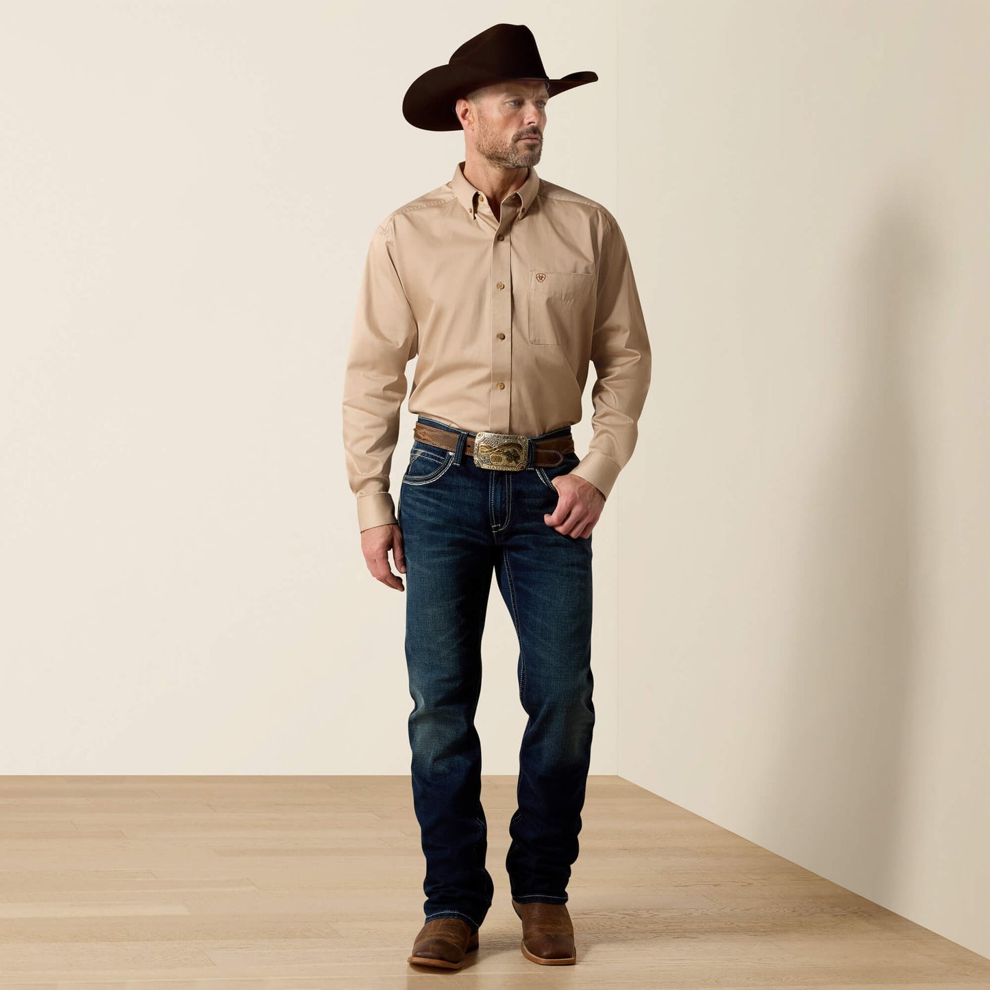 Ariat Online - Solid Twill Classic Fit Shirt