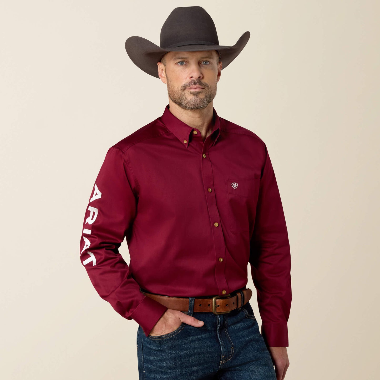 Ariat Sale - Team Logo Twill Classic Fit Shirt