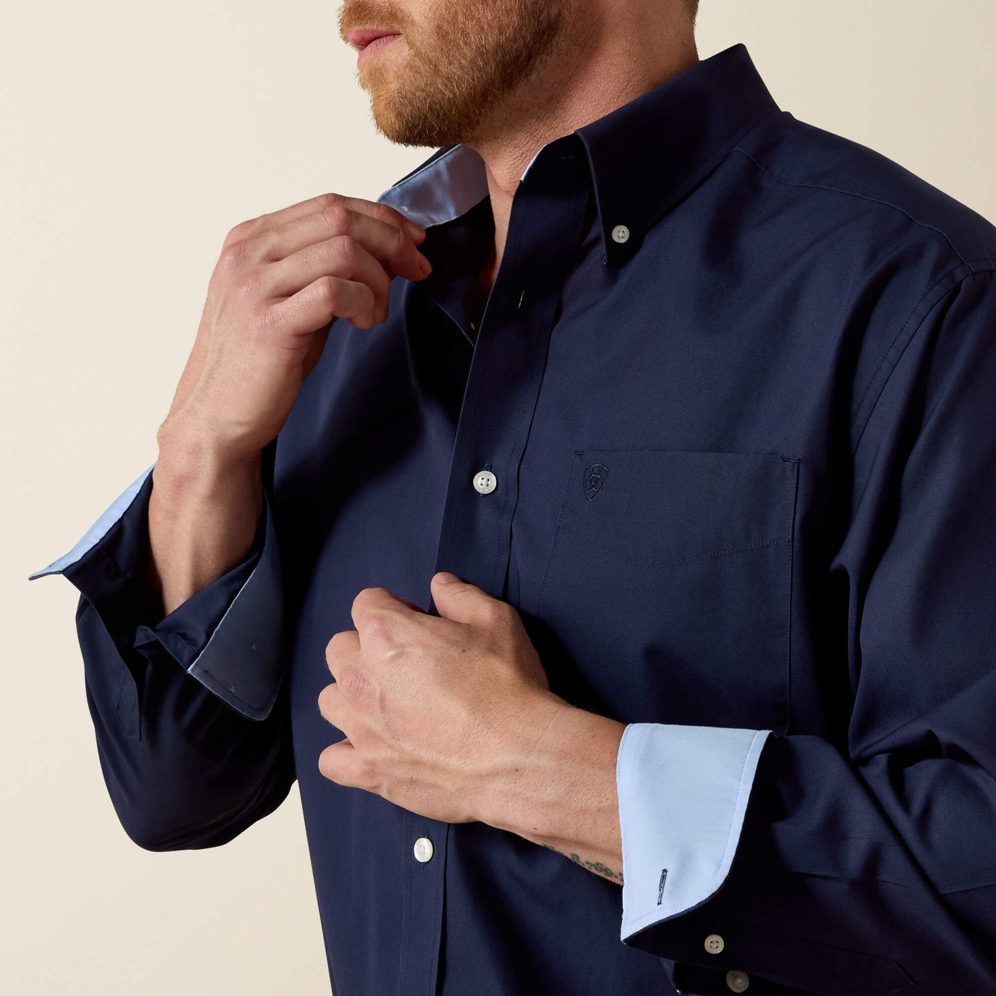 Ariat Online Shop - Wrinkle Free Solid Classic Fit Shirt