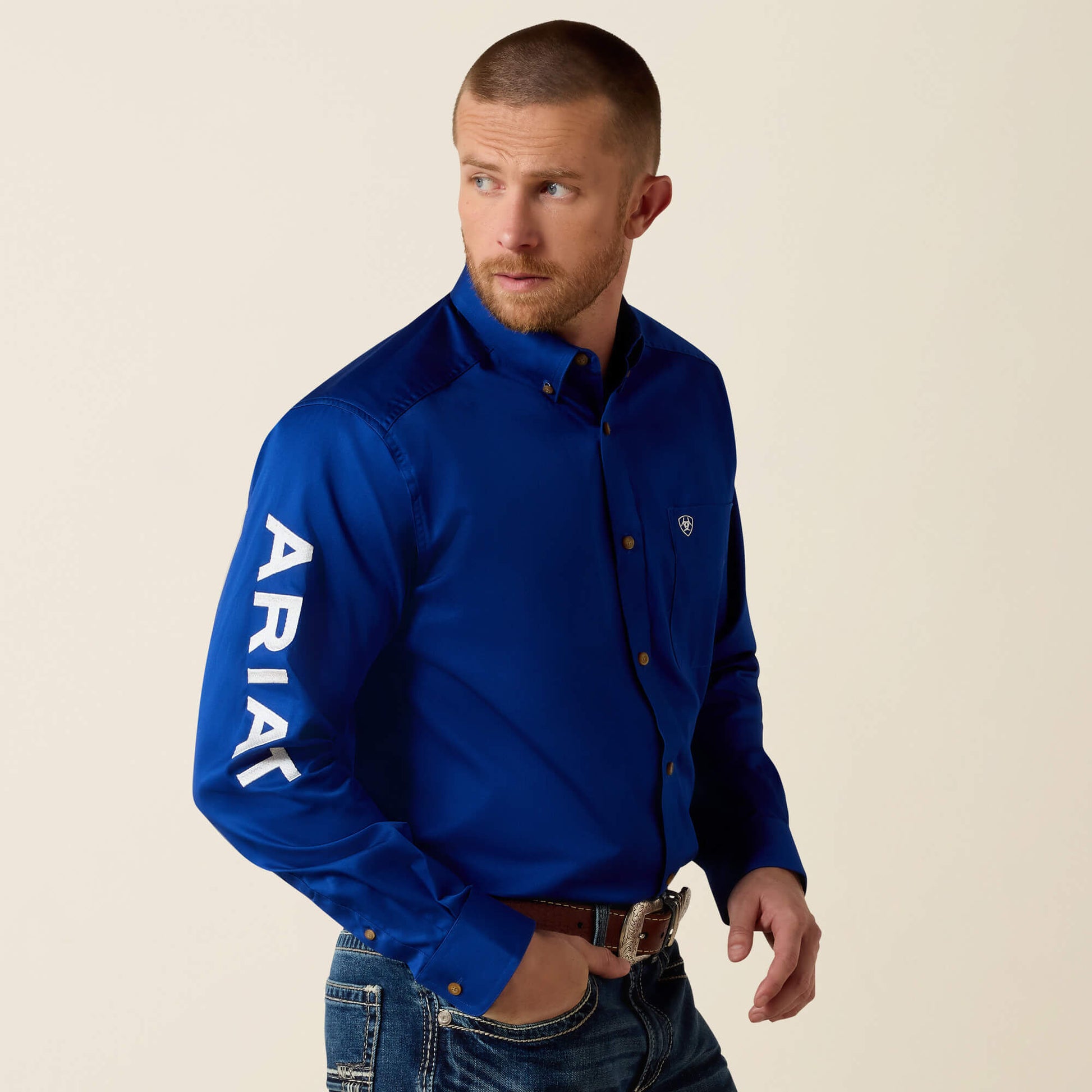 Ariat On Sale - Team Logo Twill Classic Fit Shirt