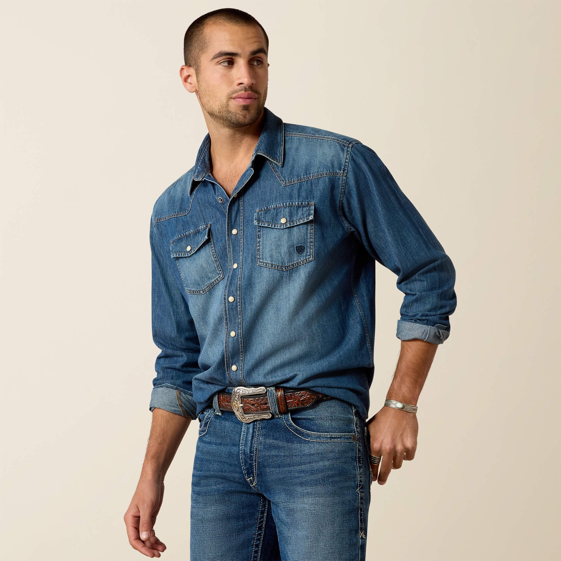 Ariat Website Store - Denim Retro Fit Shirt
