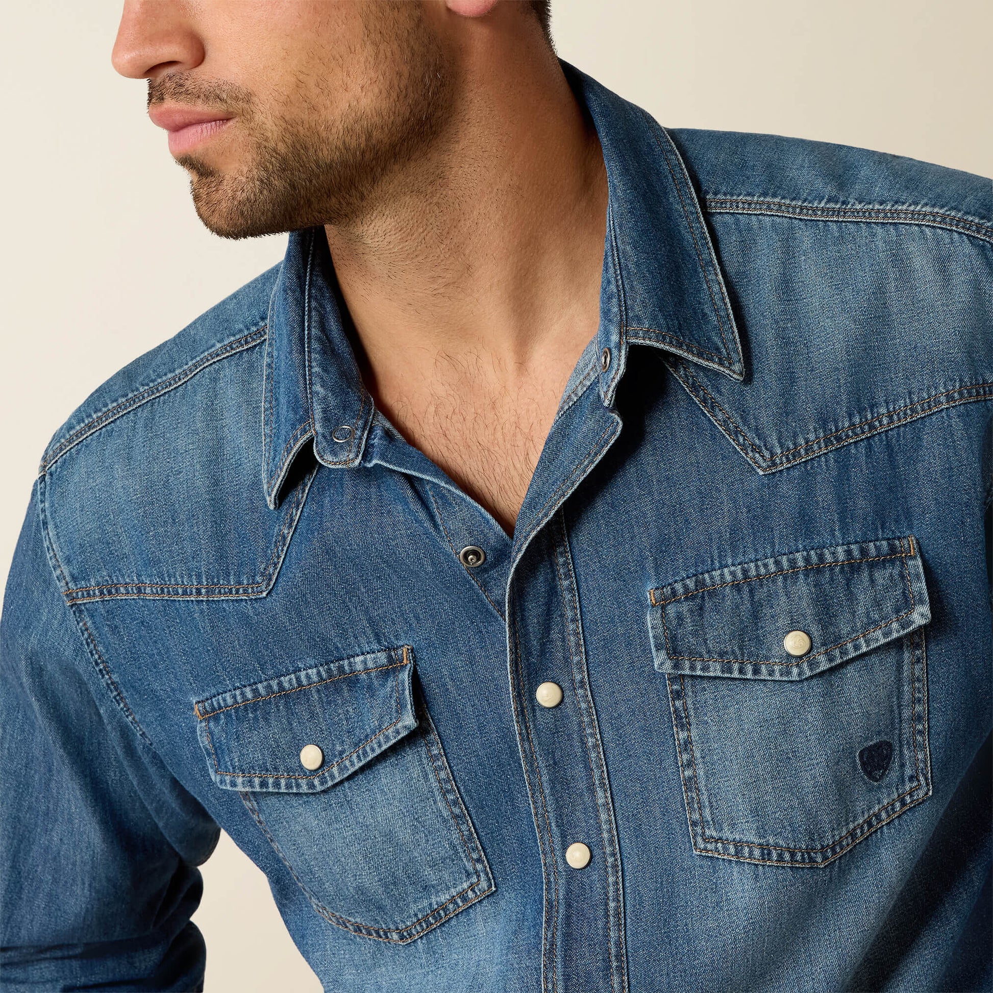 Ariat Website Store - Denim Retro Fit Shirt