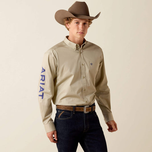 Ariat US - Team Logo Lightweight Twill Classic Fit Shirt