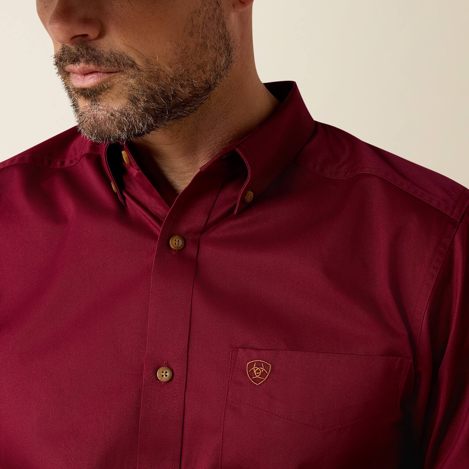 Ariat Sale - Solid Twill Fitted Shirt