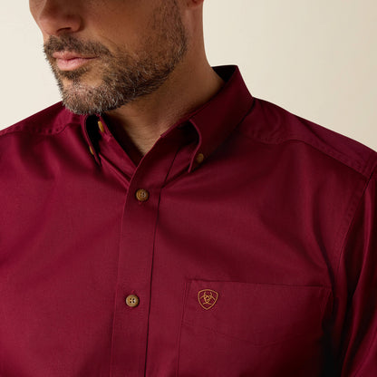 Ariat Sale - Solid Twill Fitted Shirt