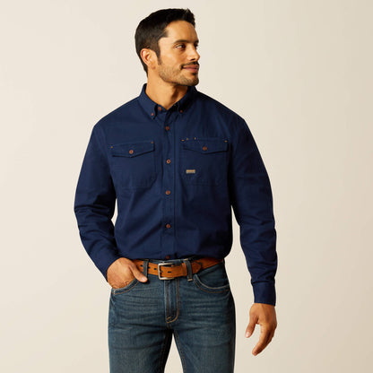 Ariat Website Store - Rebar Washed Twill Work Shirt