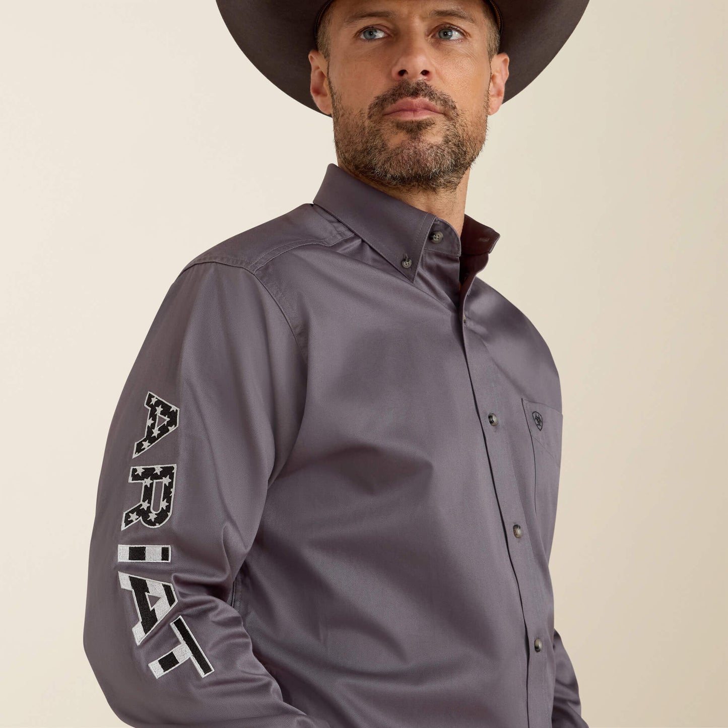 Ariat Online - Team Logo Twill Classic Fit Shirt