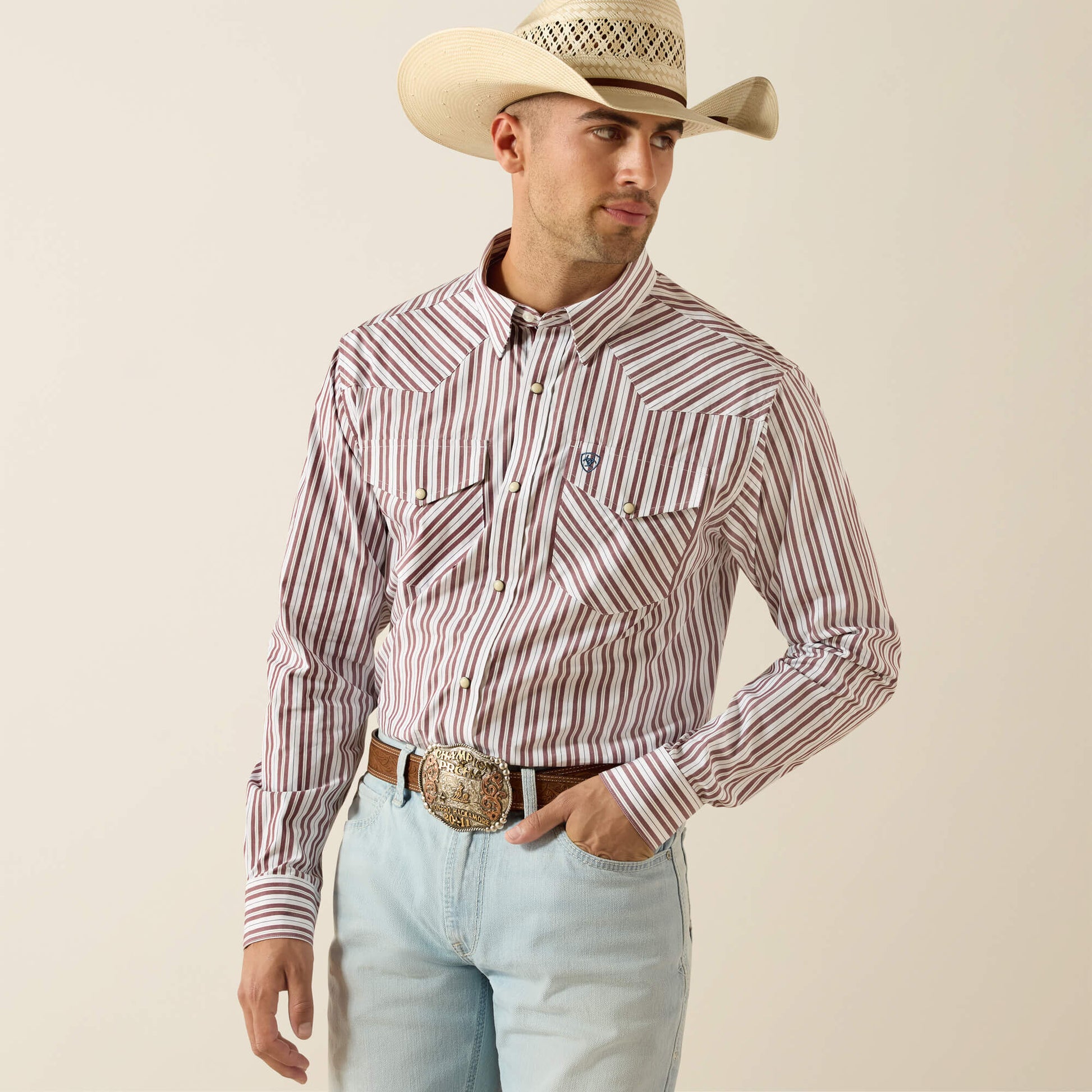 Ariat Website Store - Pro Series Trae Fitted Snap Shirt