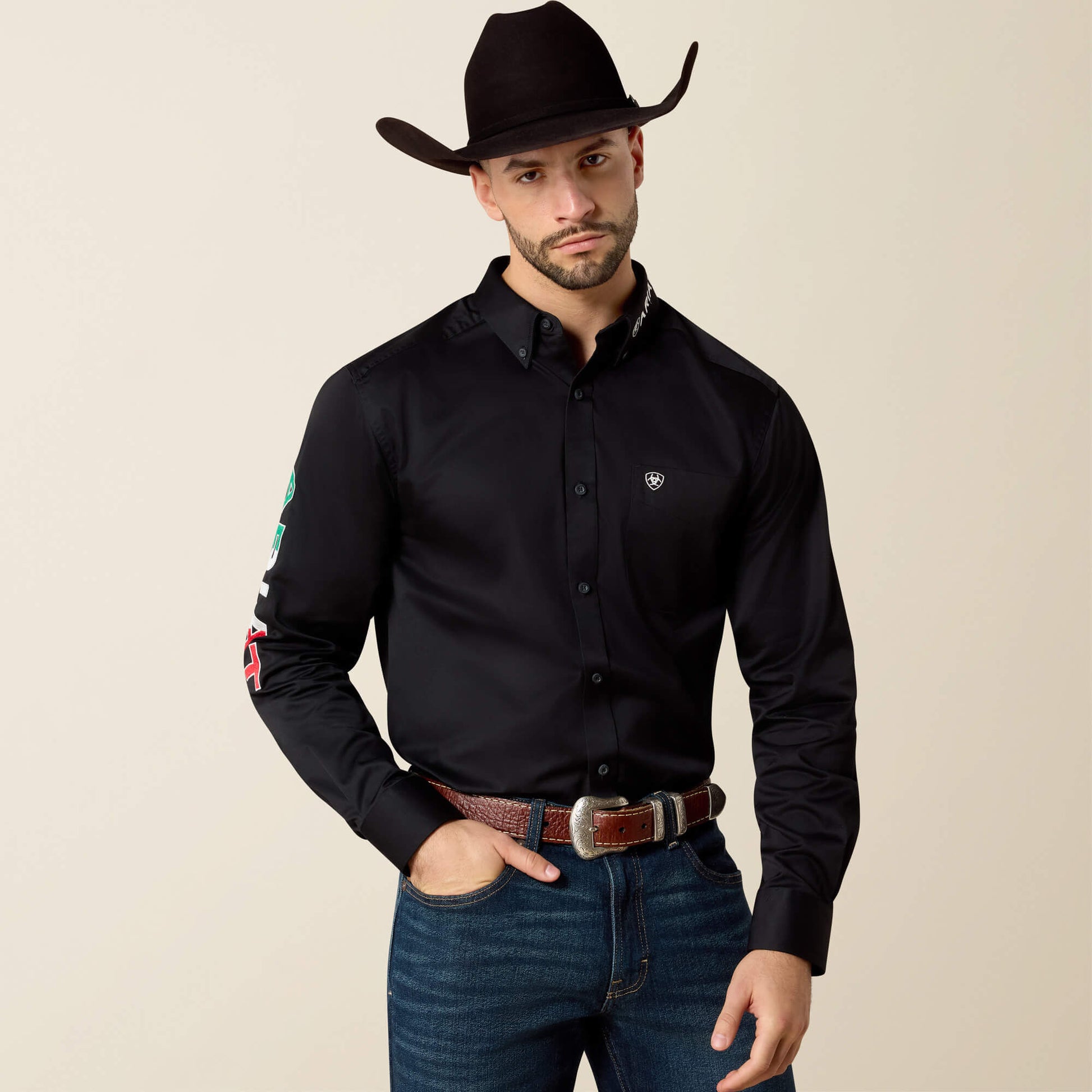 Ariat Online - Team Logo Twill Fitted Shirt