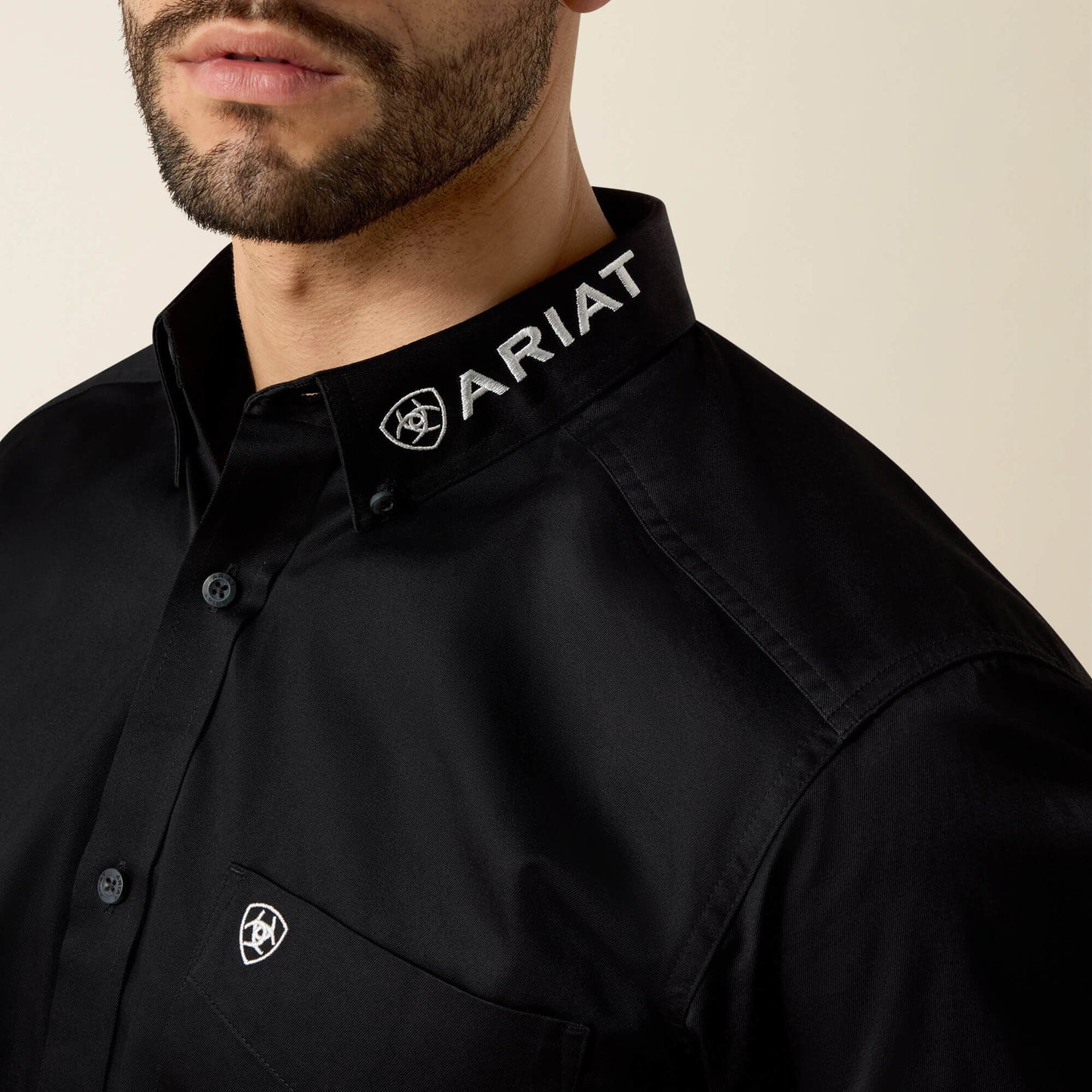 Ariat Online - Team Logo Twill Fitted Shirt