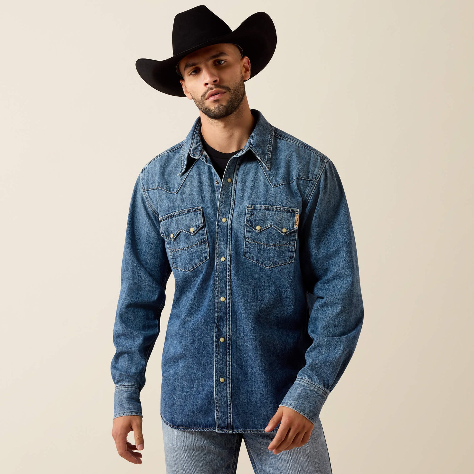 Ariat Online Shop - Sawtooth Denim Retro Fit Shirt