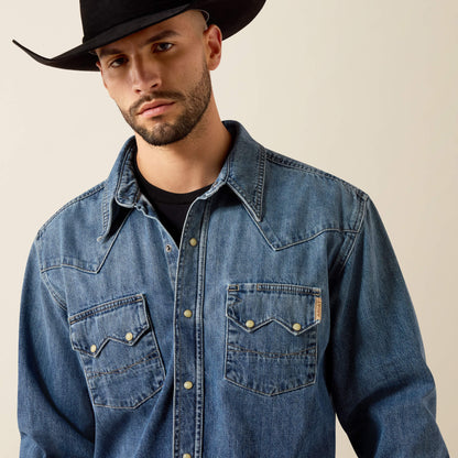 Ariat Online Shop - Sawtooth Denim Retro Fit Shirt