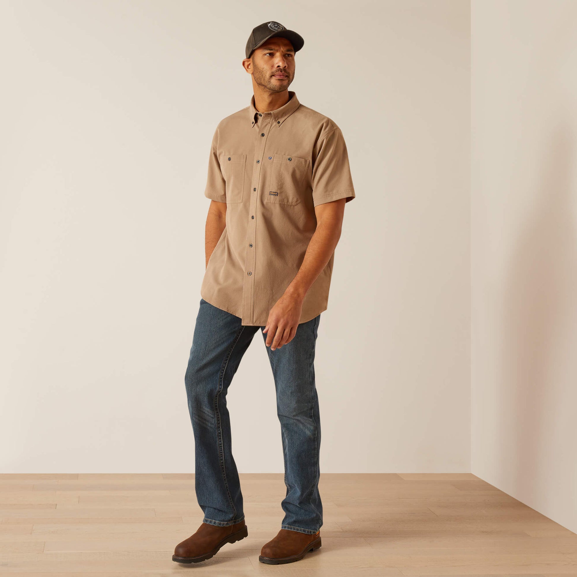 Ariat On Sale - Rebar Made Tough 360 Airflow Work Shirt