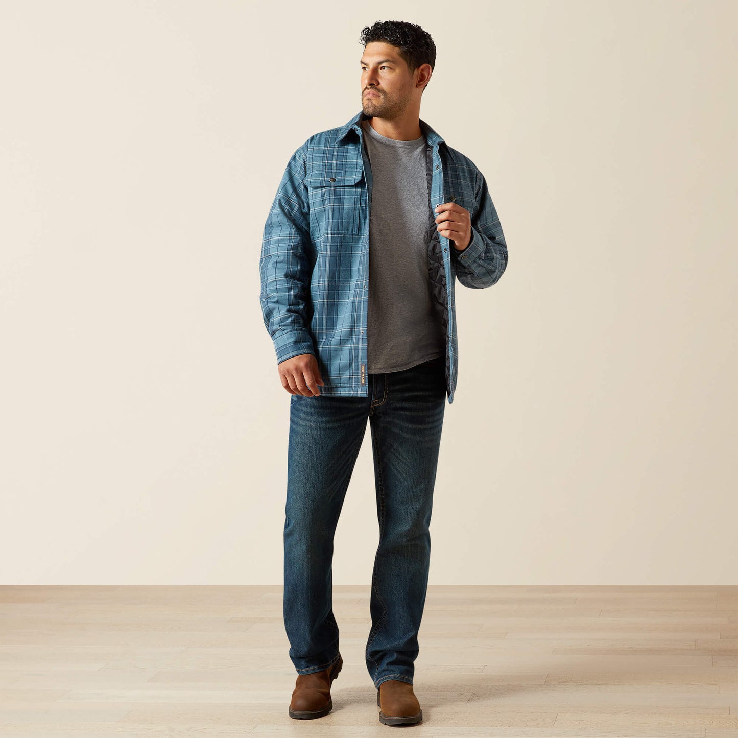 Ariat On Sale - Rebar Flannel Insulated Shirt Jacket