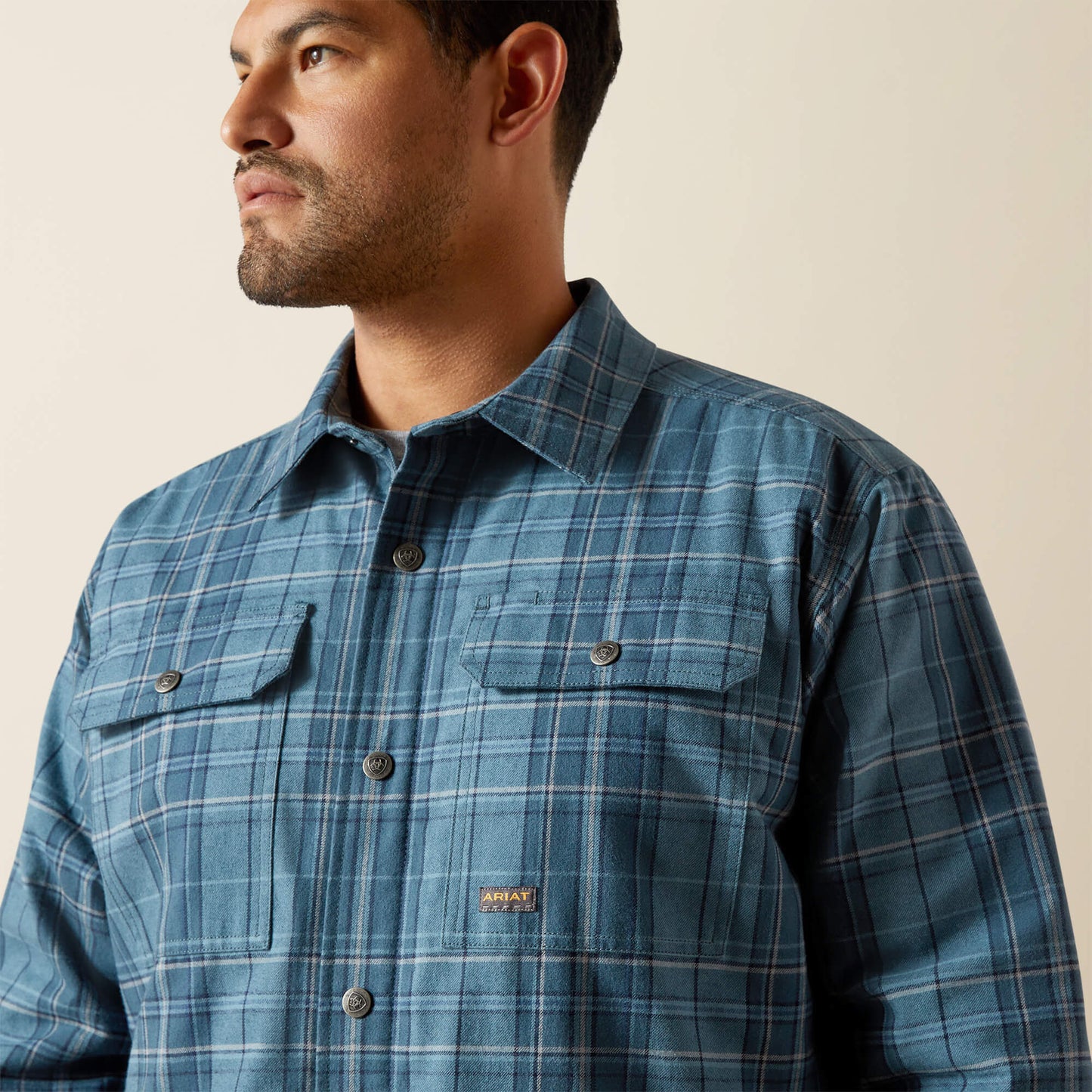 Ariat On Sale - Rebar Flannel Insulated Shirt Jacket