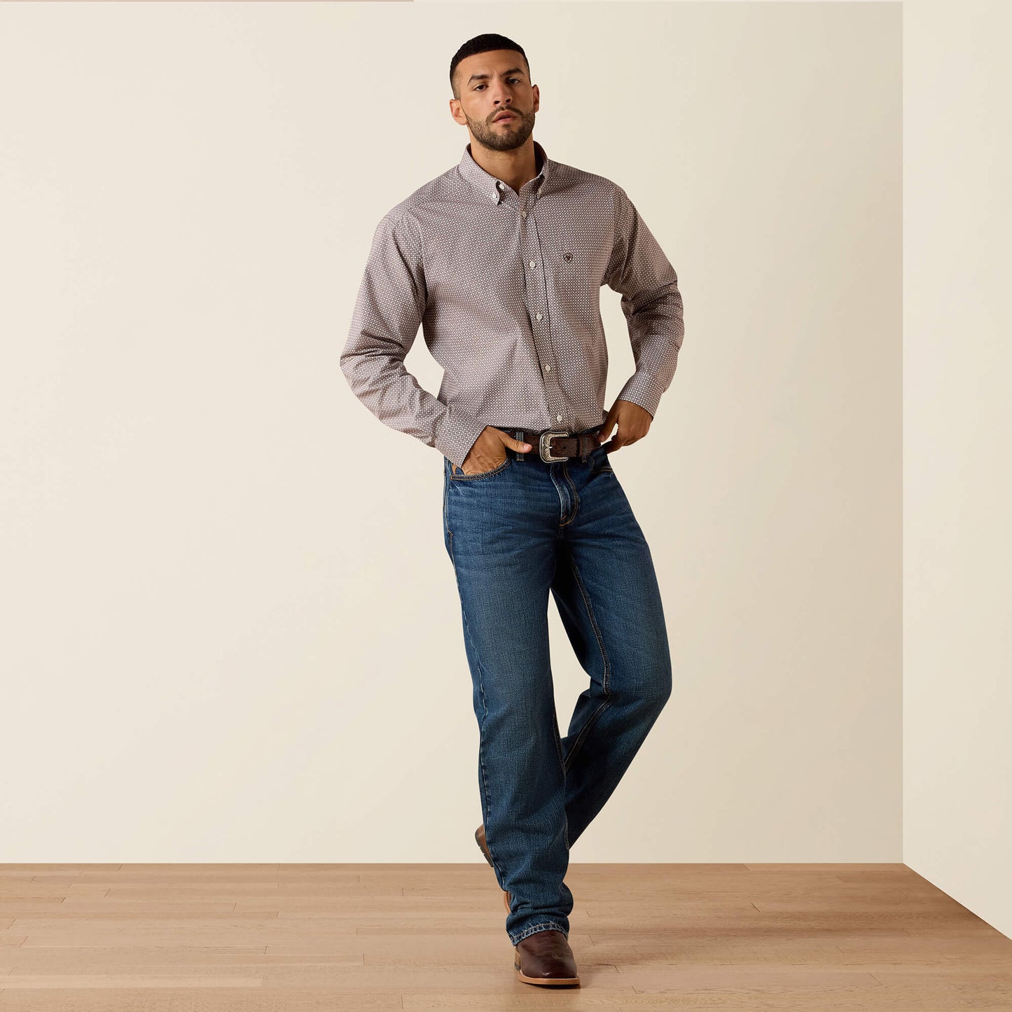 Ariat Sale - Wrinkle Free Alden Classic Fit Shirt