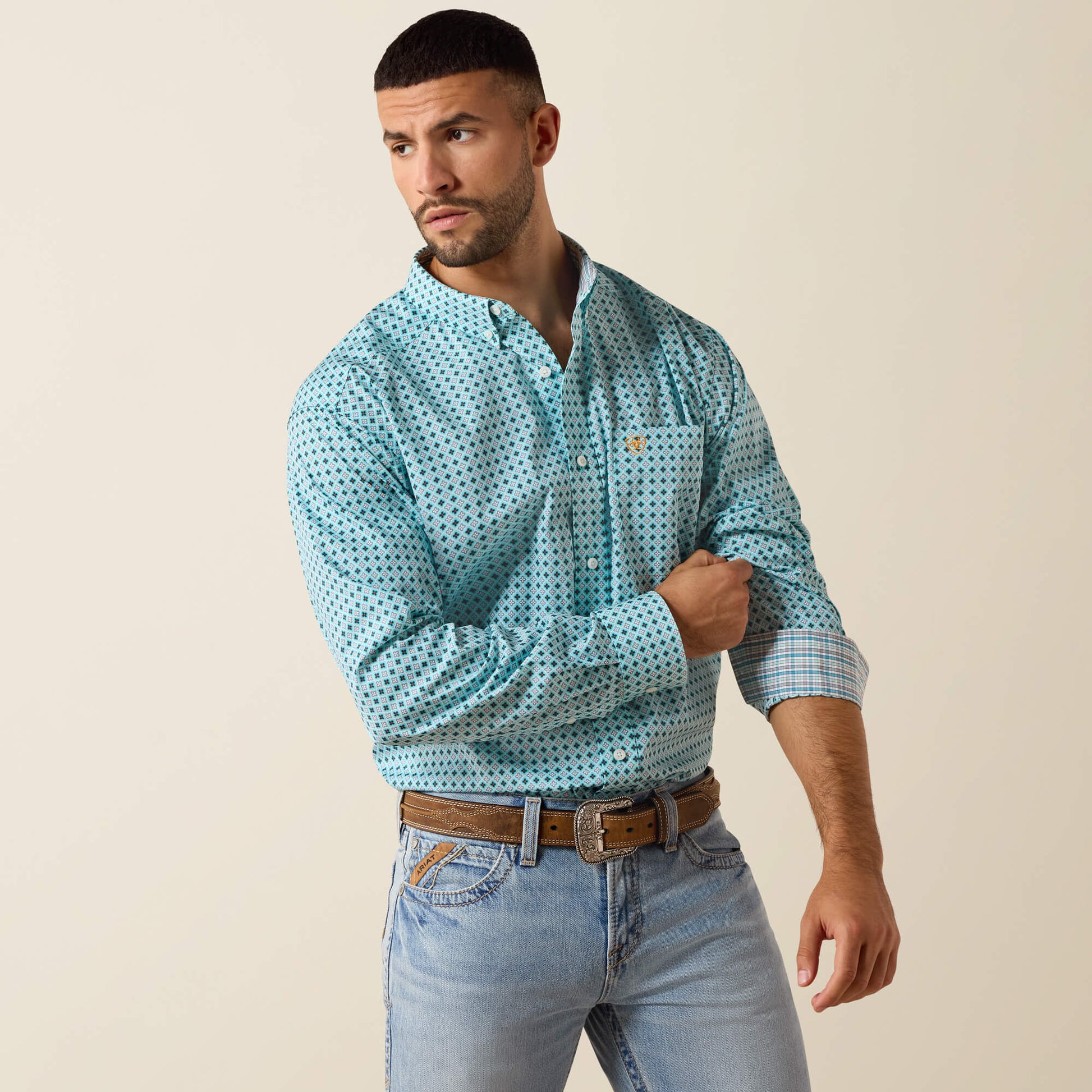 Ariat Outlet - Wrinkle Free Andy Classic Fit Shirt