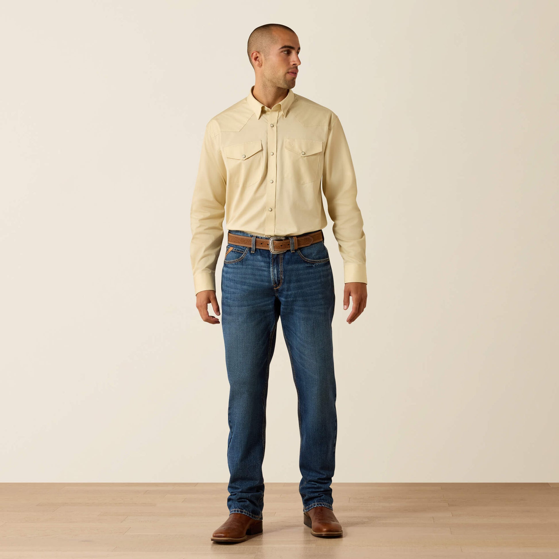 Ariat On Sale - Lightweight Twill Classic Fit Snap Shirt