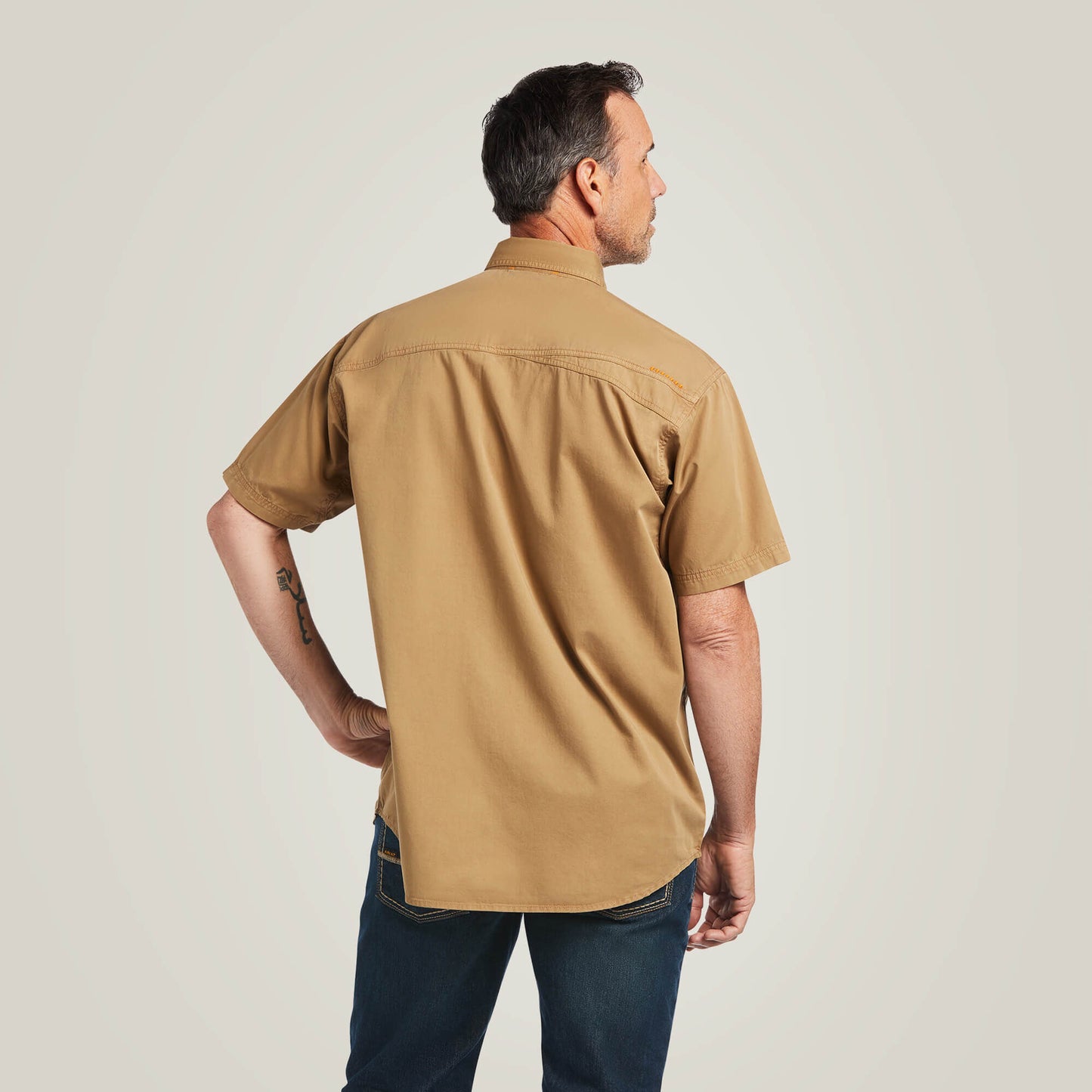 Ariat Sale - Rebar Washed Twill Work Shirt