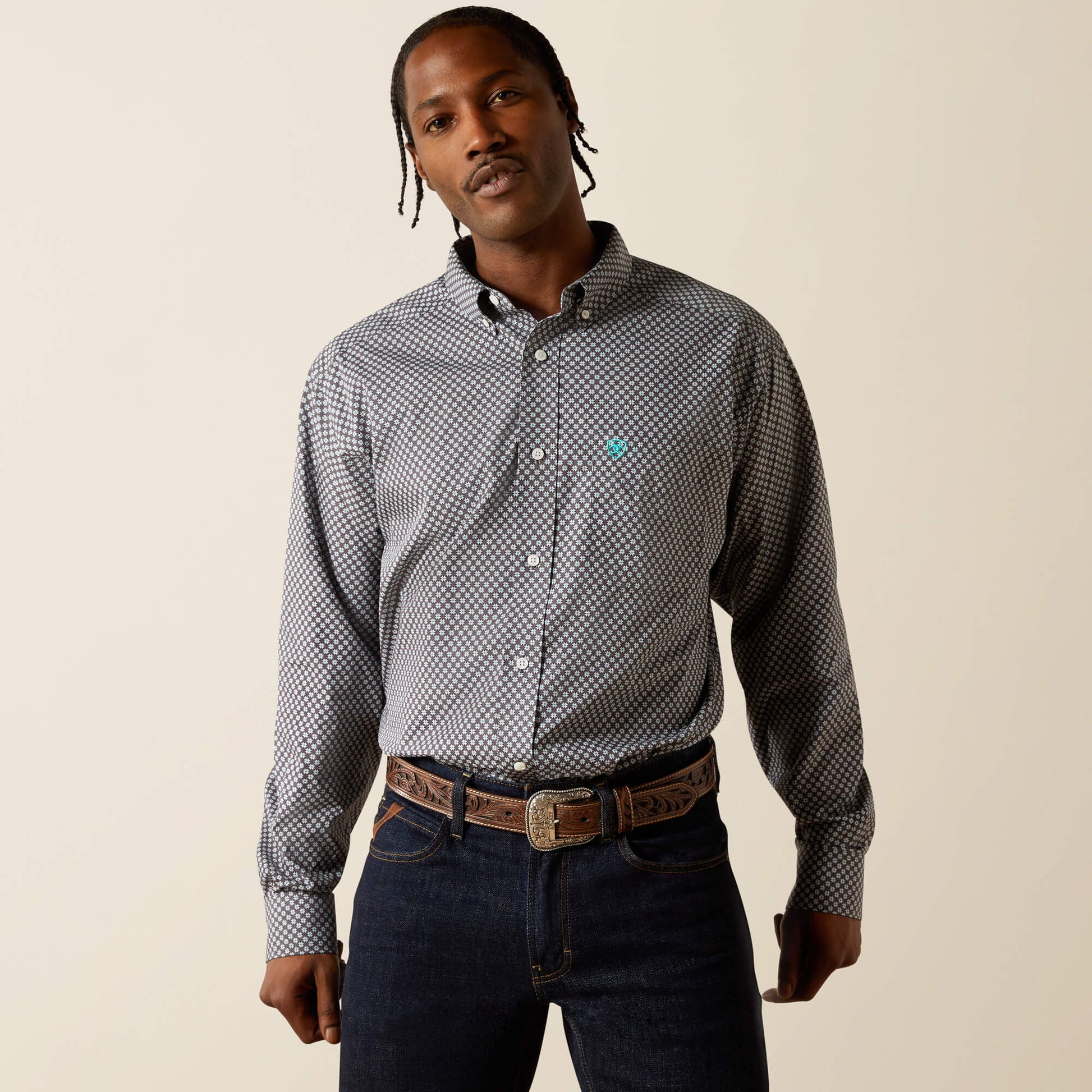 Ariat Outlet - Wrinkle Free Caleb Classic Fit Shirt