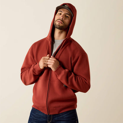 Ariat Website Store - Rebar Lightweight Label Full Zip Hoodie