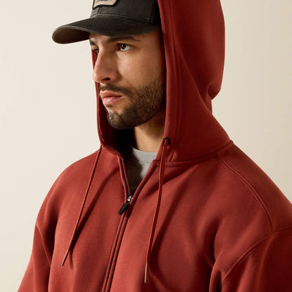 Ariat Website Store - Rebar Lightweight Label Full Zip Hoodie