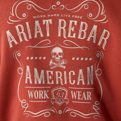 Ariat Website Store - Rebar Lightweight Label Full Zip Hoodie