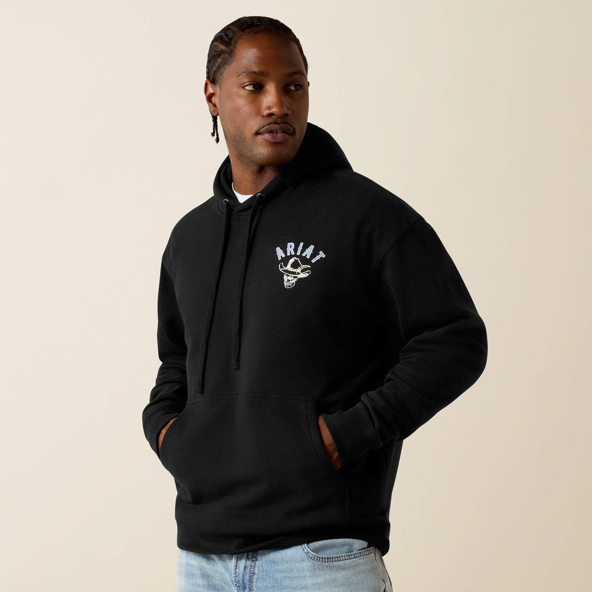 Ariat On Sale - Ariat Stitched Skull Hoodie