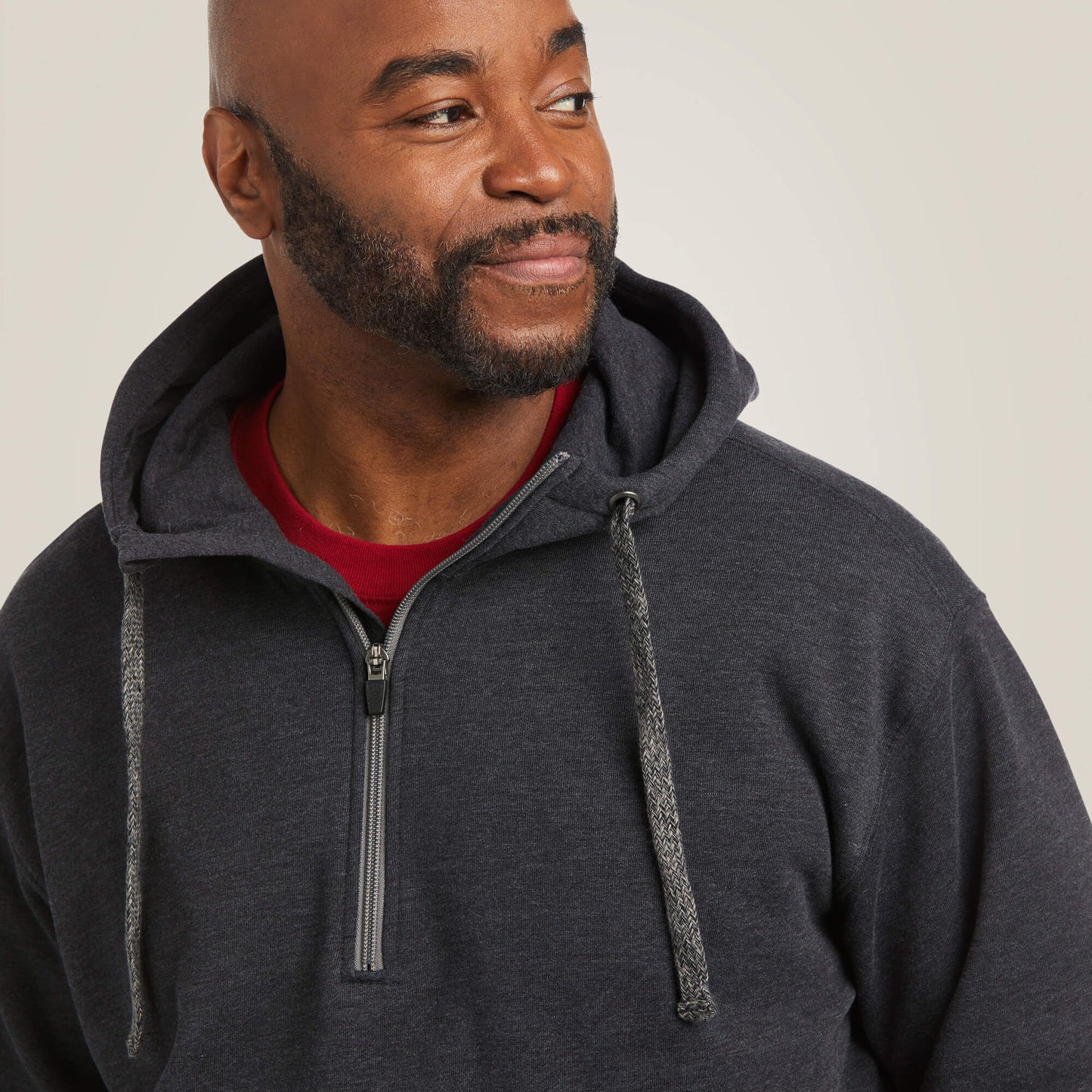 Ariat Sale - Rebar Workman 1/4 Zip Hoodie