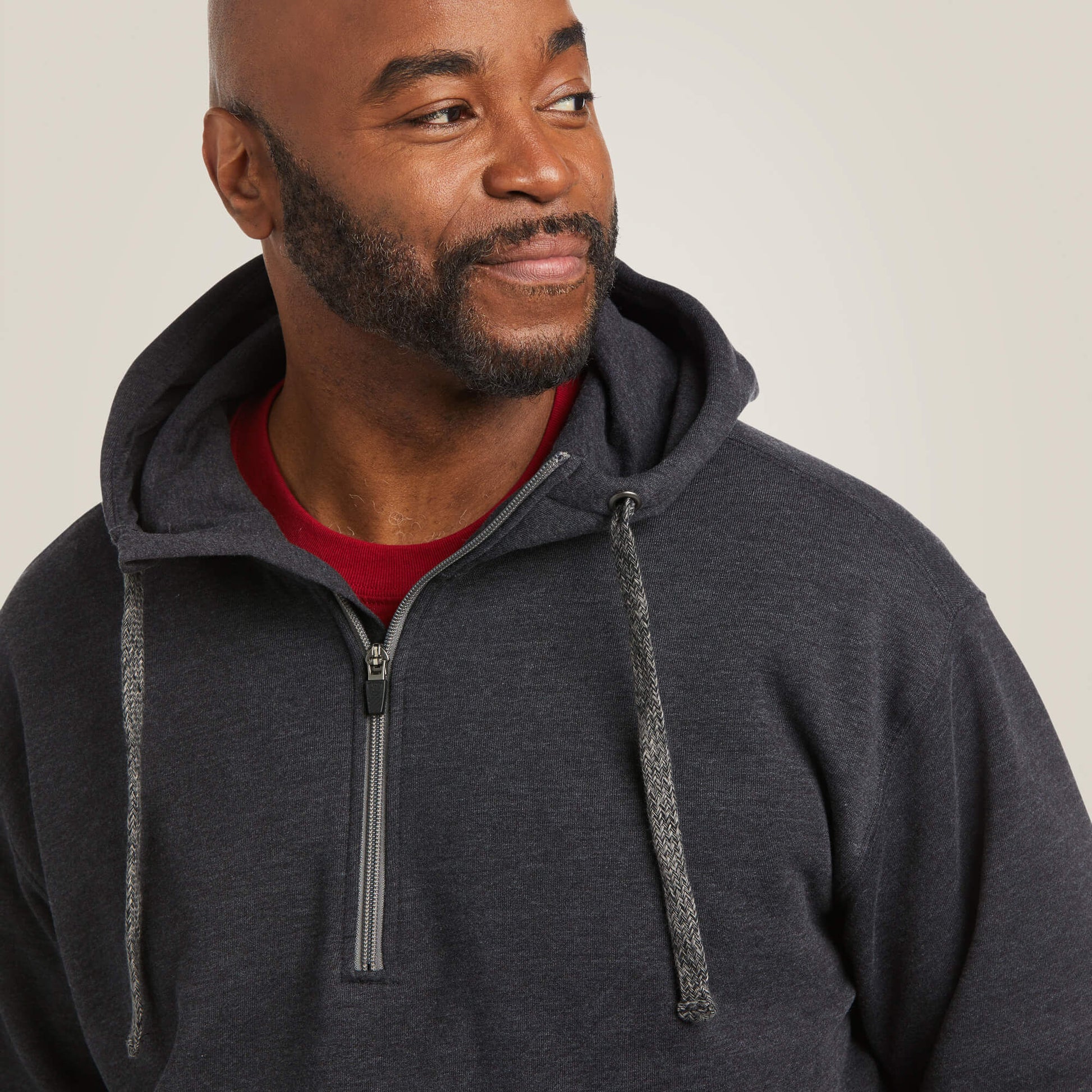 Ariat Sale - Rebar Workman 1/4 Zip Hoodie