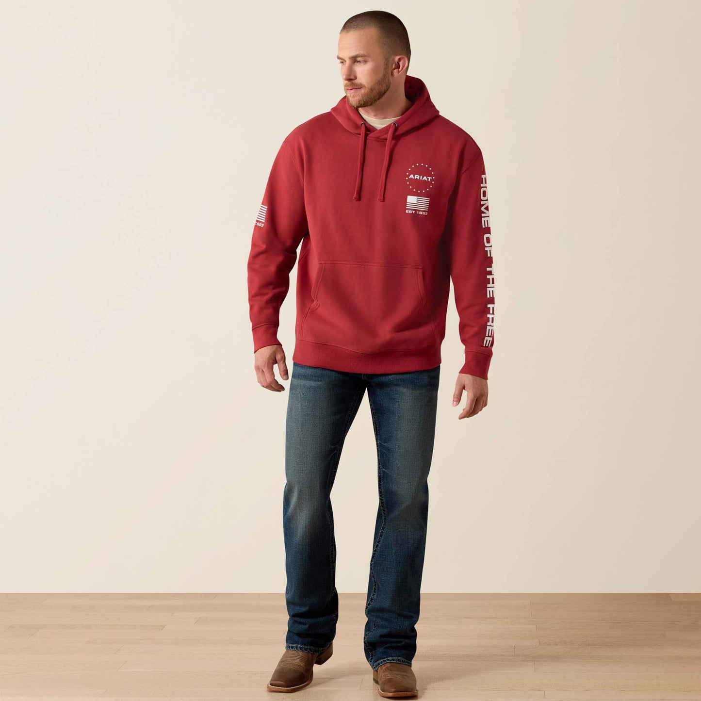 Ariat US - Ariat Sponsor Patriot Hoodie