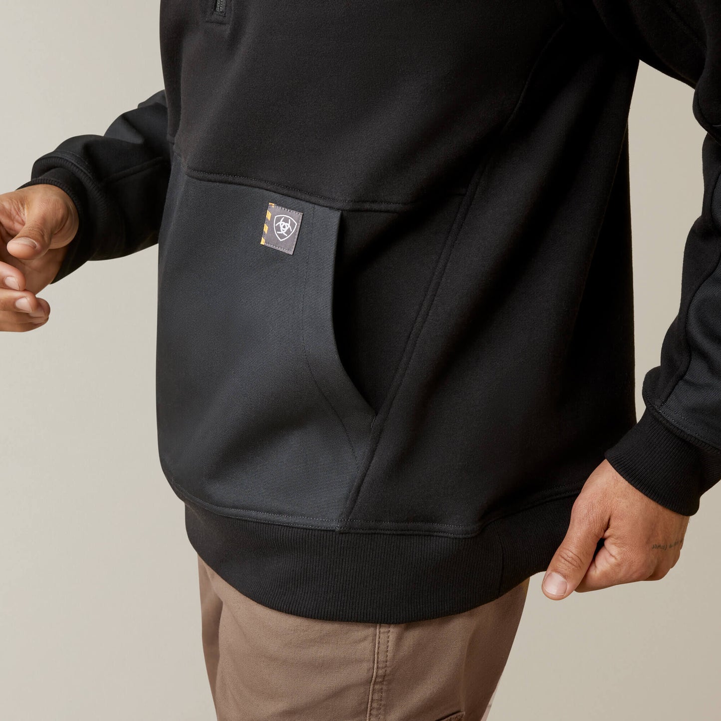 Ariat Outlet - Rebar Workman Duracanvas 1/4 Zip Sweatshirt