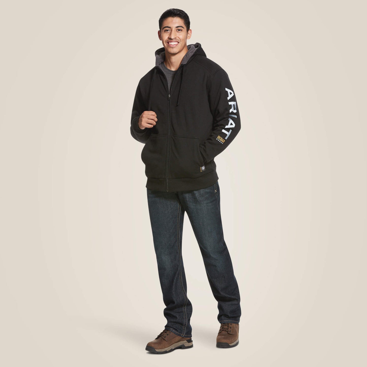 Ariat Online Shop - Rebar All-Weather Full Zip Hoodie