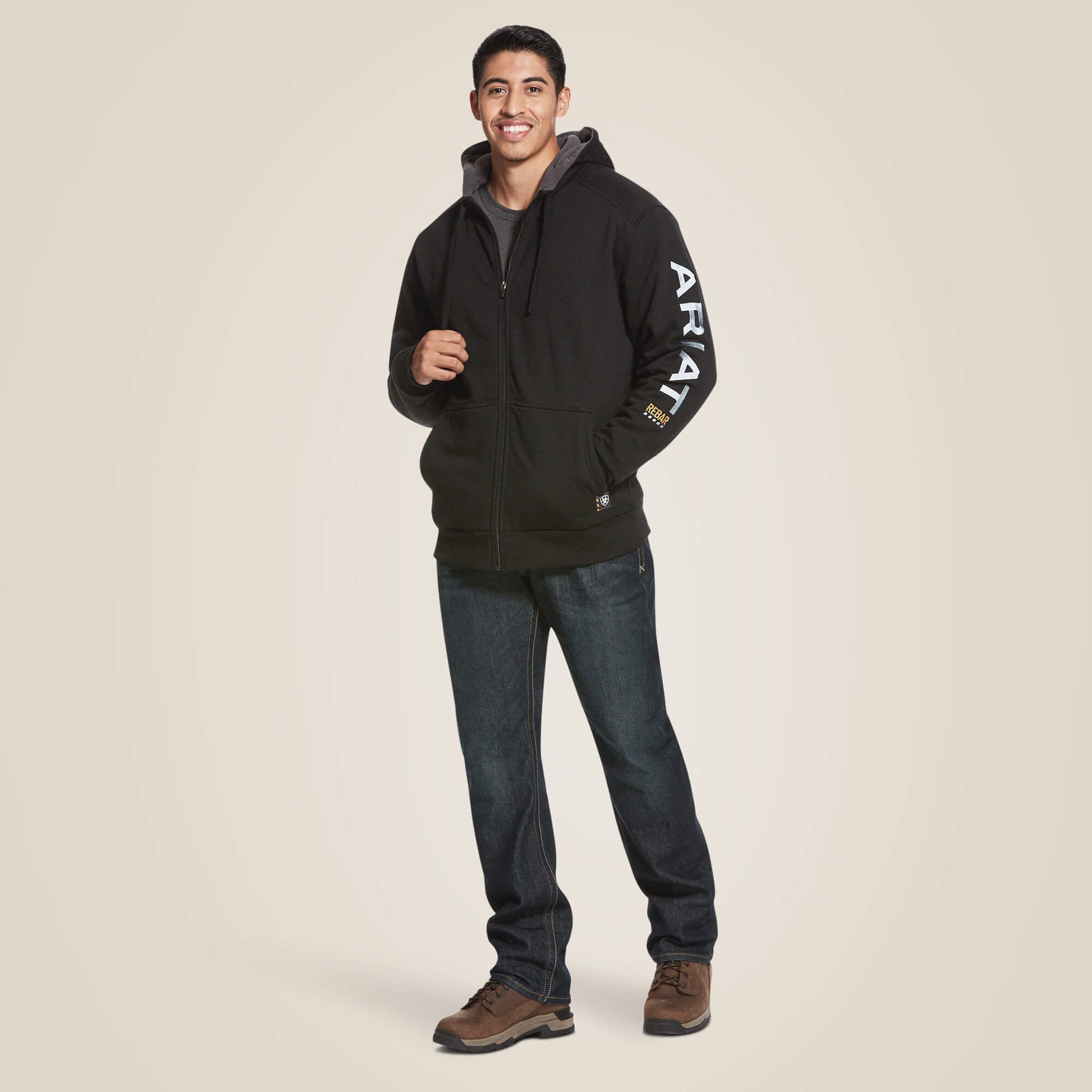 Ariat Online Shop - Rebar All-Weather Full Zip Hoodie
