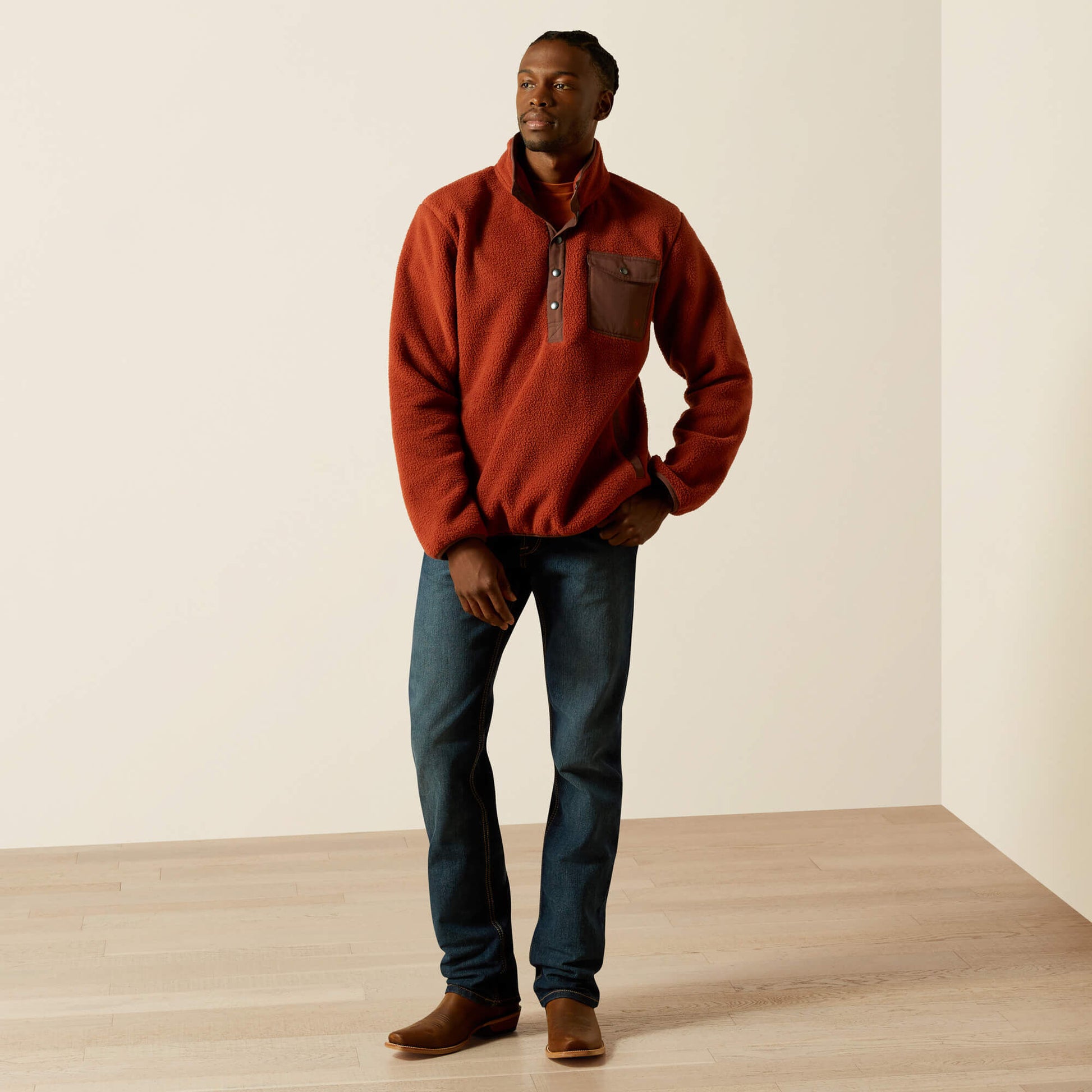 Ariat US - Polar Bear Mock Sweater