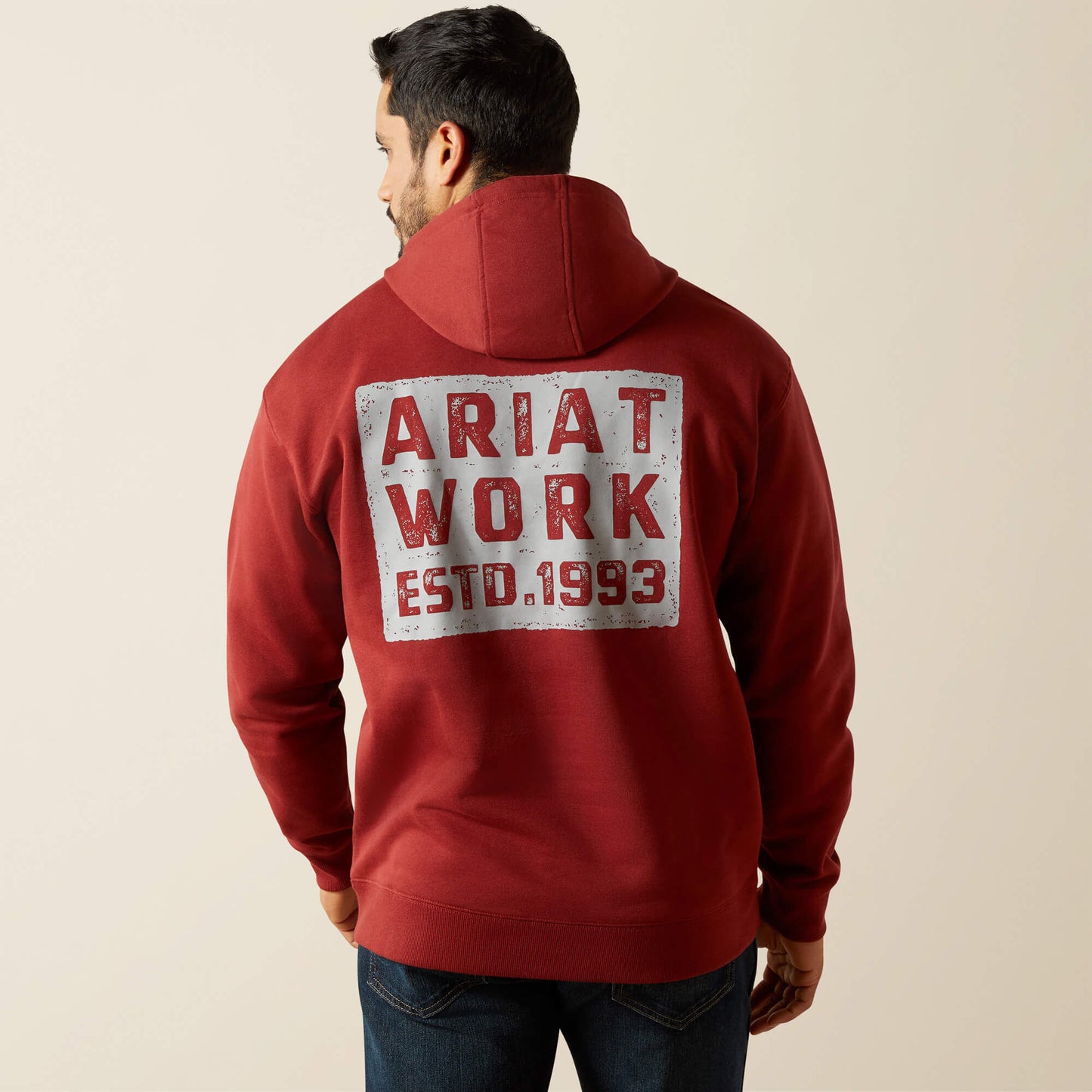Ariat On Sale - Rebar Workman Brickyard Hoodie
