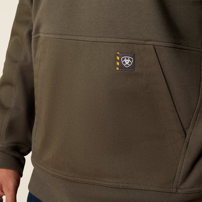 Ariat Outlet - Rebar Workman Duracanvas 1/4 Zip Sweatshirt