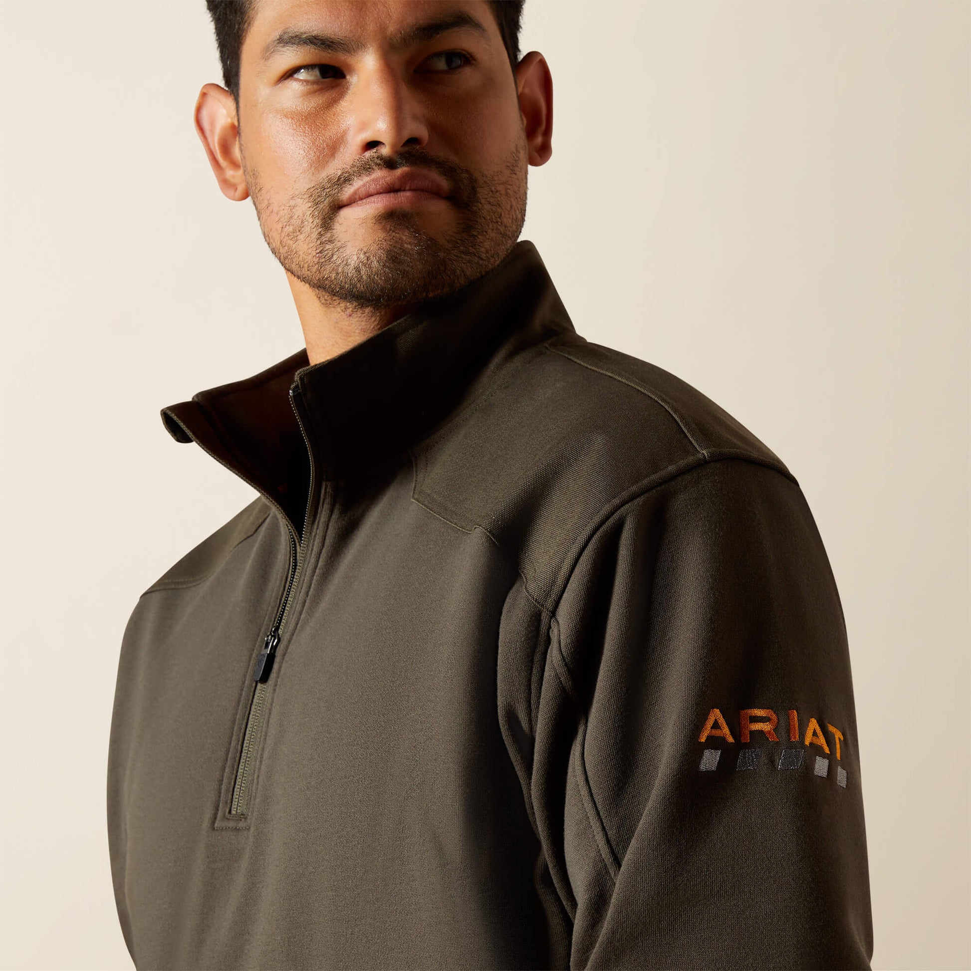 Ariat Outlet - Rebar Workman Duracanvas 1/4 Zip Sweatshirt