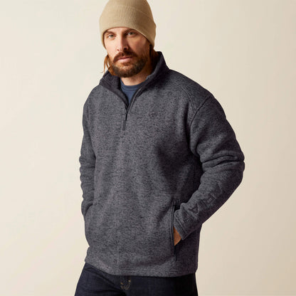 Ariat Sale - Caldwell Logo 1/4 Zip Sweater