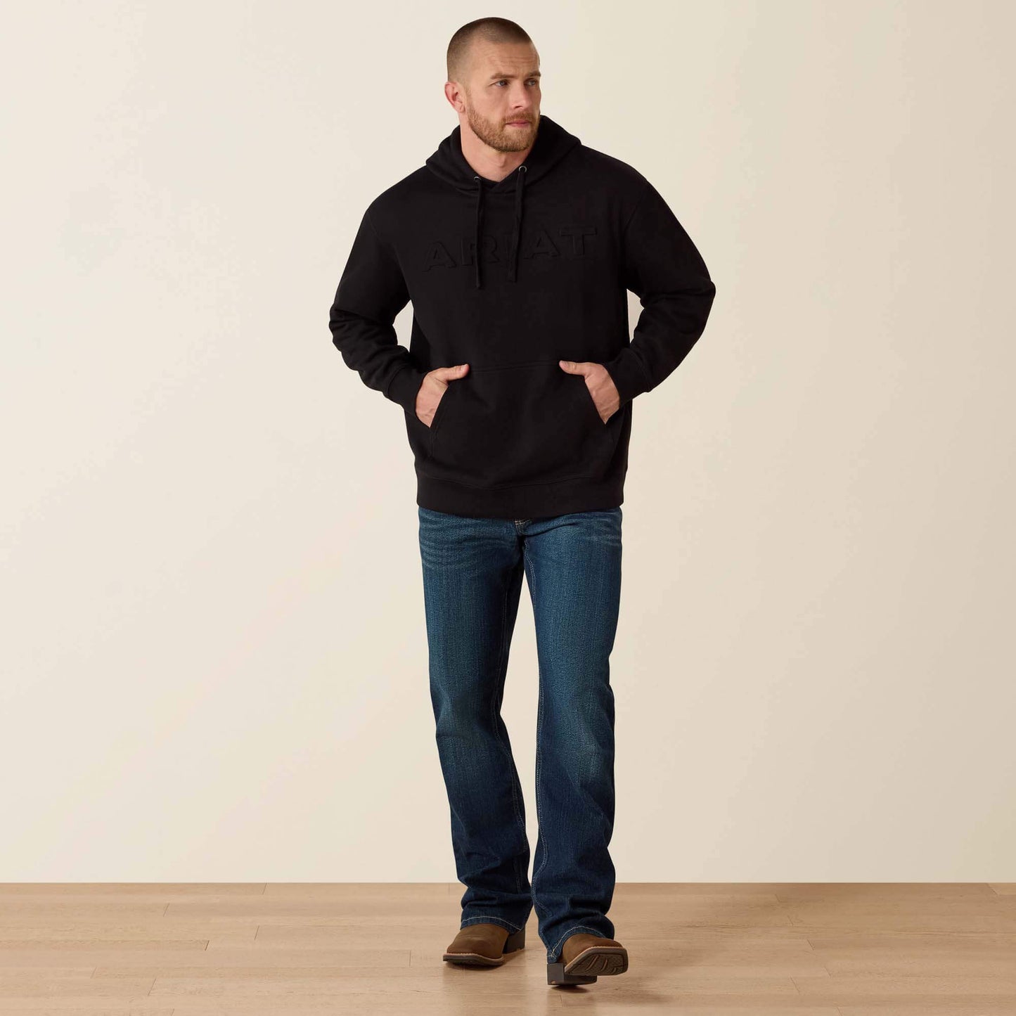 Ariat Outlet - Ariat Embossed Logo Hoodie