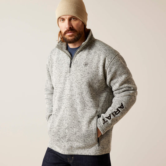 Ariat Website Store - Caldwell Logo 1/4 Zip Sweater